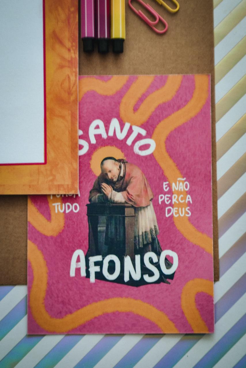 Kit Confissão Santo Afonso da coleção PHN 2025 da Sopro de Santidade